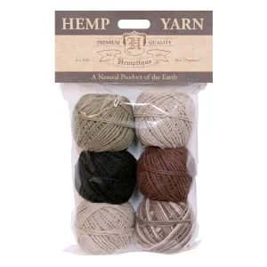 Hemp Yarn Bon Bons - Nature - 6x25m