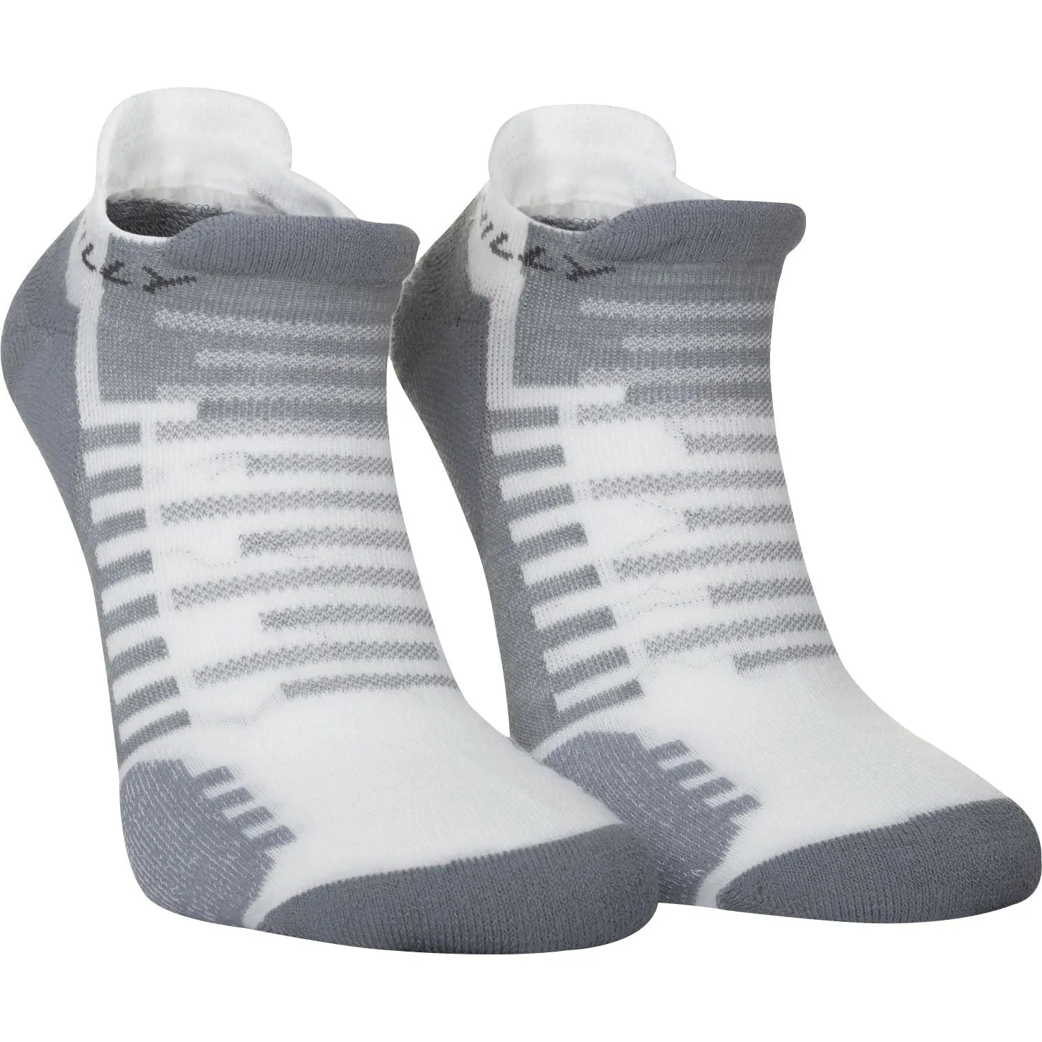 Hilly Active Socklet Running Socks - White