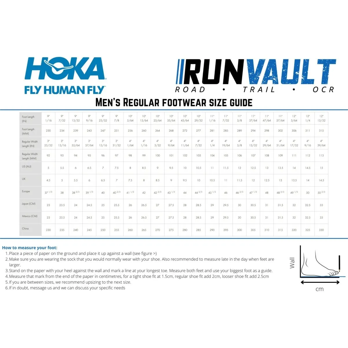 Hoka Skyflow - Black/White - Men's
