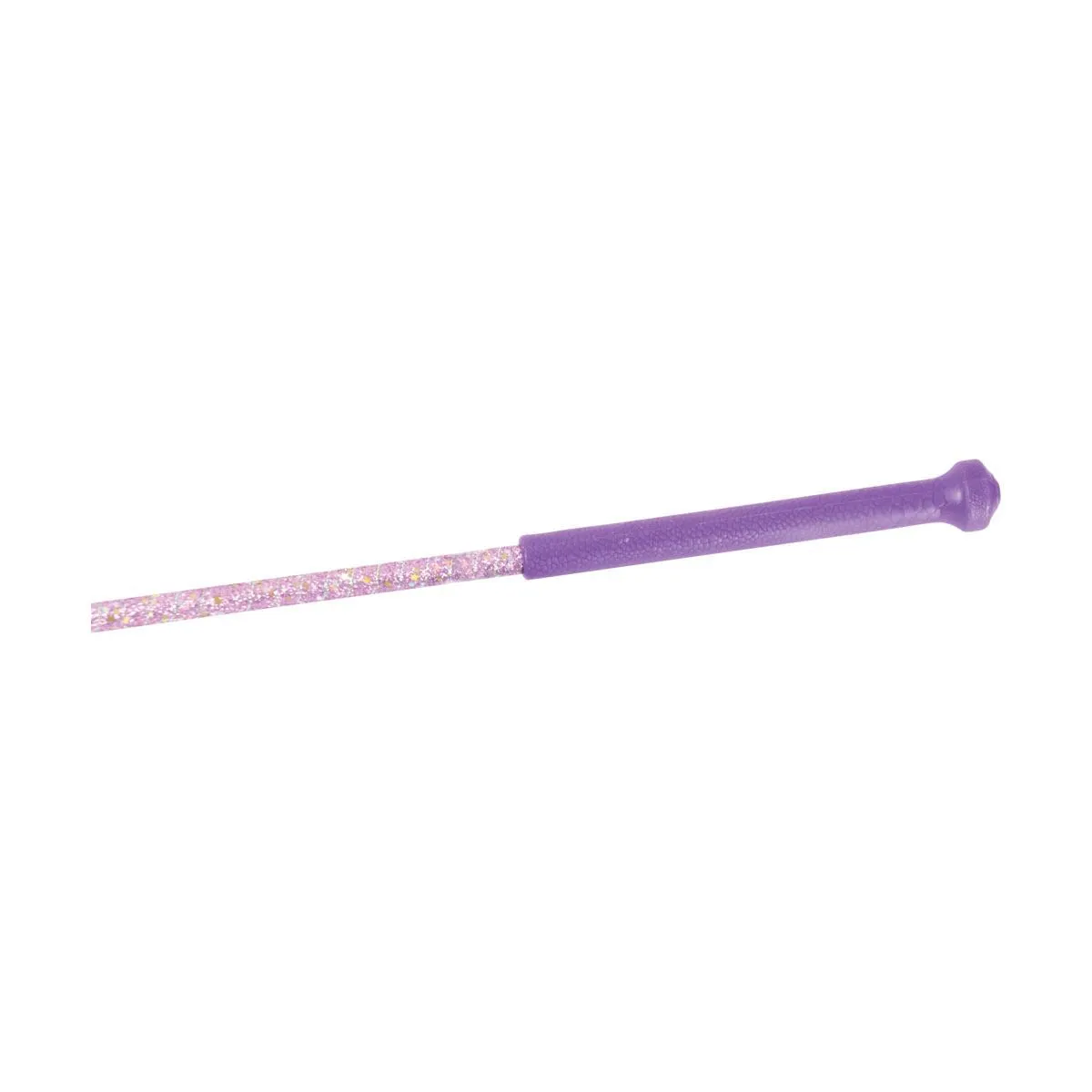 Hy Equestrian Riding Whip Glitter Flower