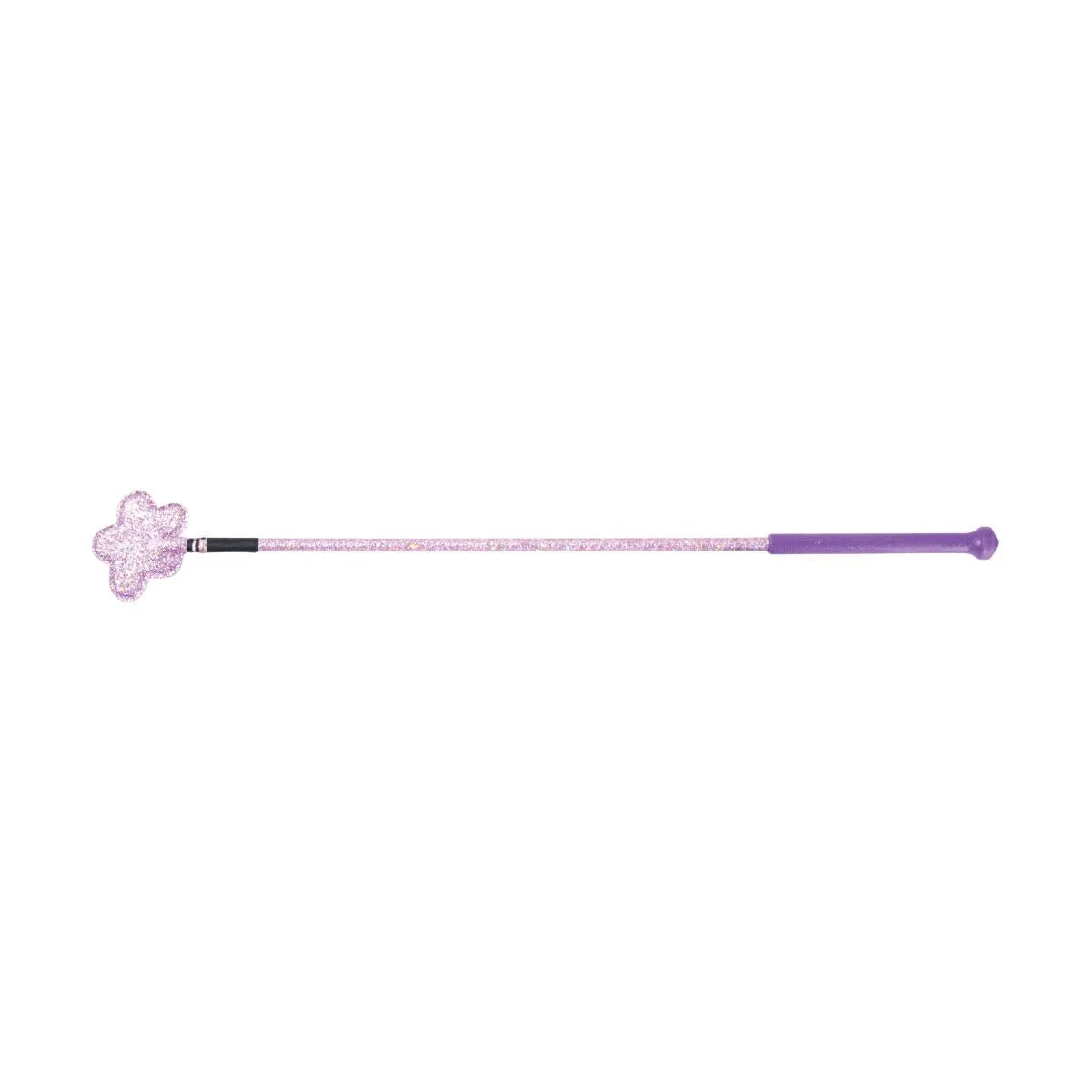 Hy Equestrian Riding Whip Glitter Flower