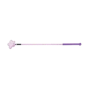 Hy Equestrian Riding Whip Glitter Flower