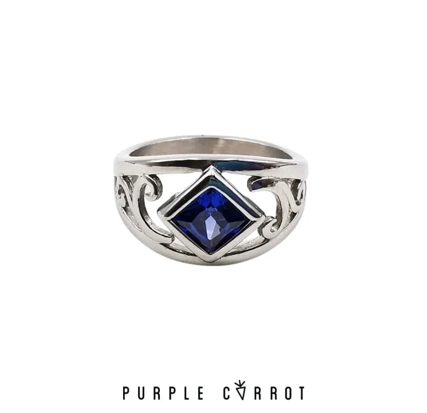 Ina Square Stone Ring