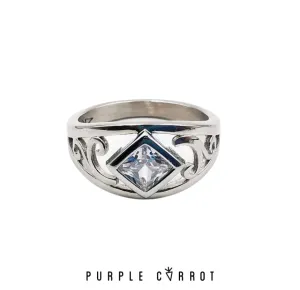 Ina Square Stone Ring