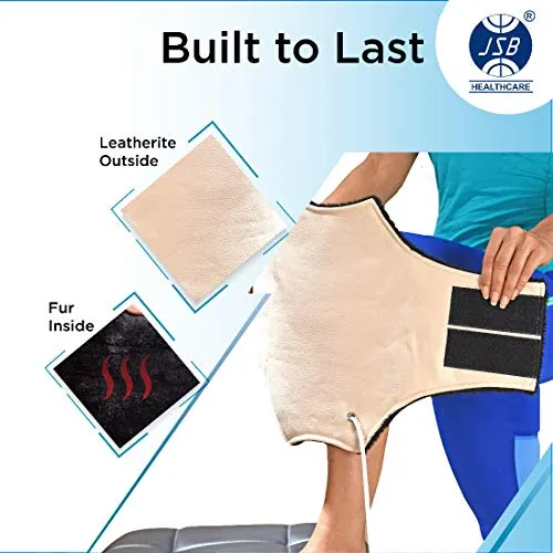 JSB H11 Electric Heating Pad for Knee Pain Relief Orthopedic Heat Belt (Free Size)