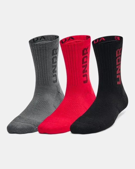 Kids' Zone Crew Socks (3 Pack)