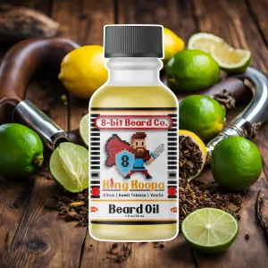 King Koopa | Beard Oil - Citrus, Sweet Tobacco, Vanilla