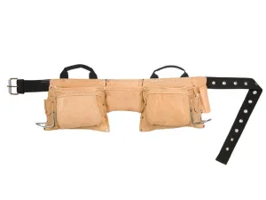 Kuny'S Ap-527X Heavy-Duty Leather Work Apron 12 Pocket