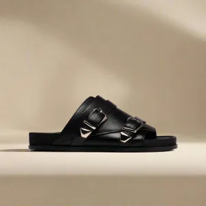Lily - Black leather
