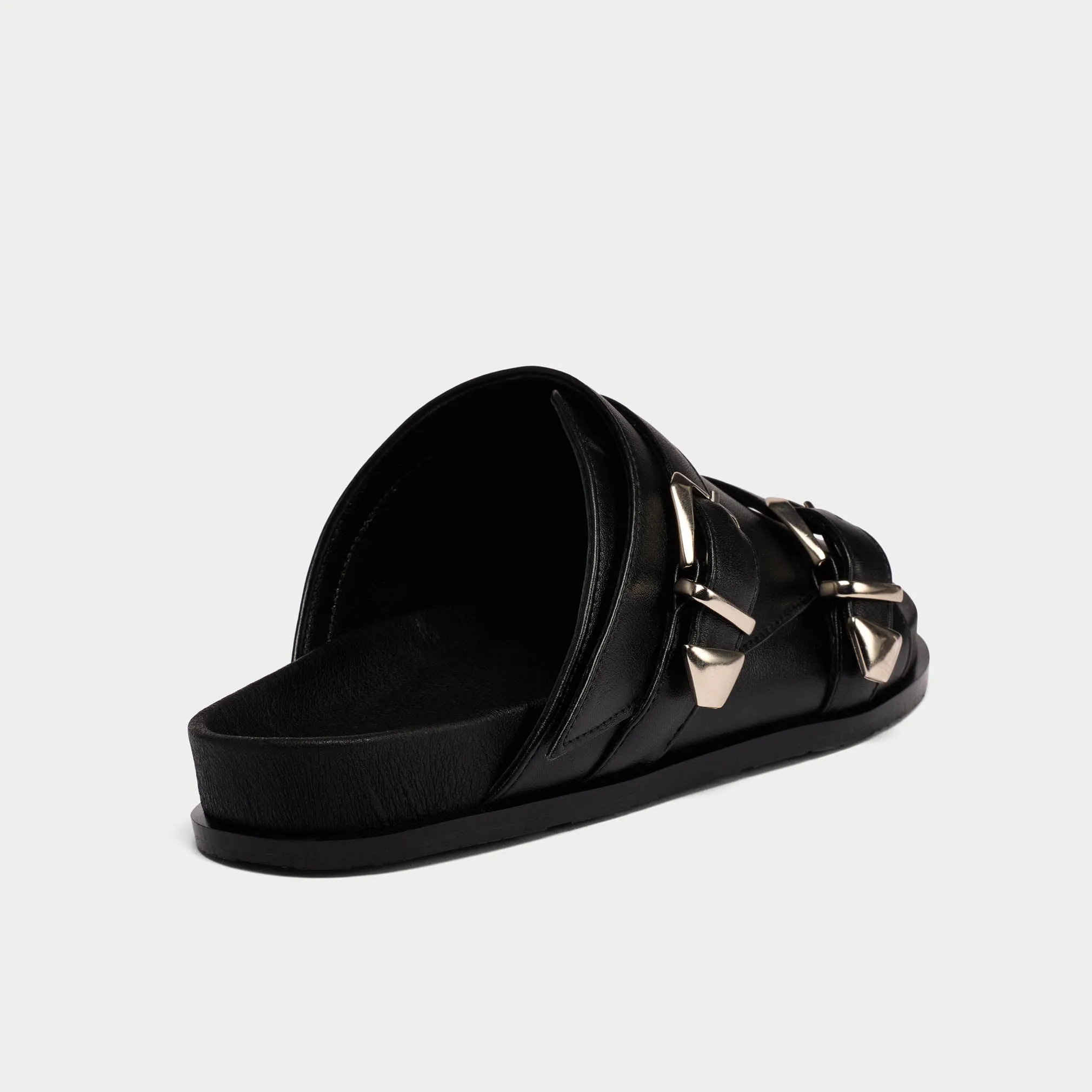 Lily - Black leather
