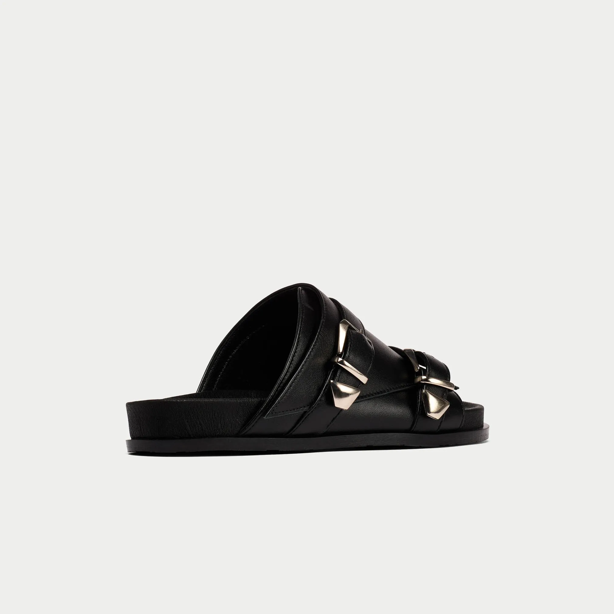 Lily - Black leather