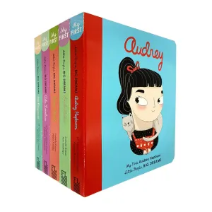 Little People, Big Dreams Series 2 : 5 Books Collection Bundle Set ( Rosa Parks, Emmeline Pankhurst, Ella Fitzgerald,Audrey Hepburn, Ada Lovelace)