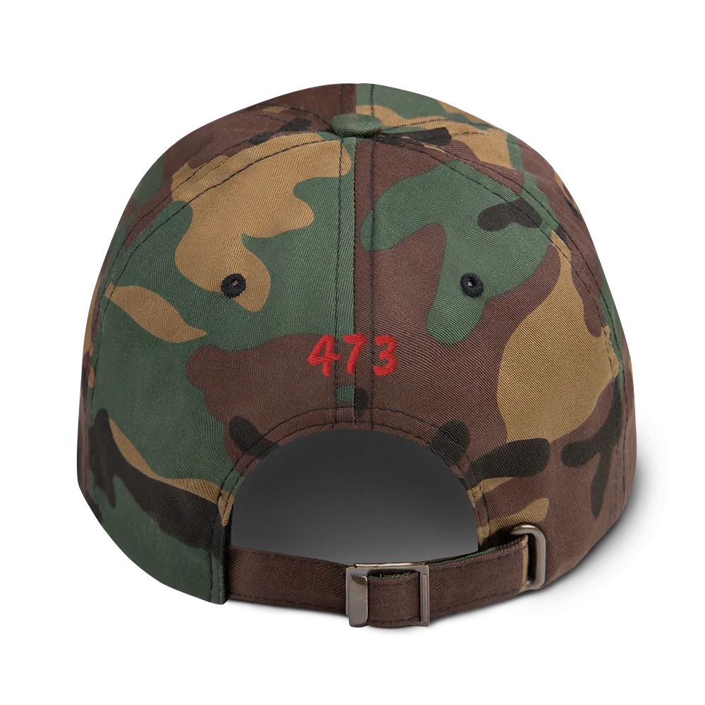 Logo Twill Dad Hat w/ 473 Area Code