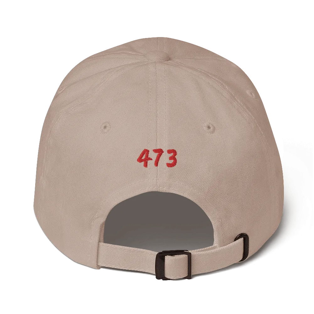 Logo Twill Dad Hat w/ 473 Area Code