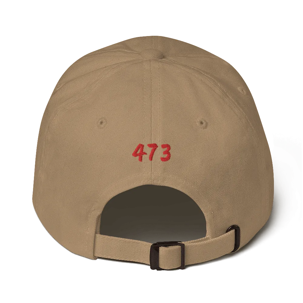 Logo Twill Dad Hat w/ 473 Area Code
