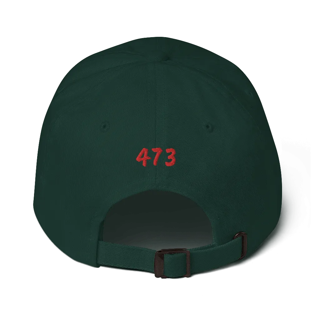 Logo Twill Dad Hat w/ 473 Area Code