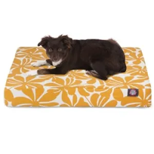 Majestic Pet 78899551215 Yellow Plantation Small Orthopedic Memory Foa