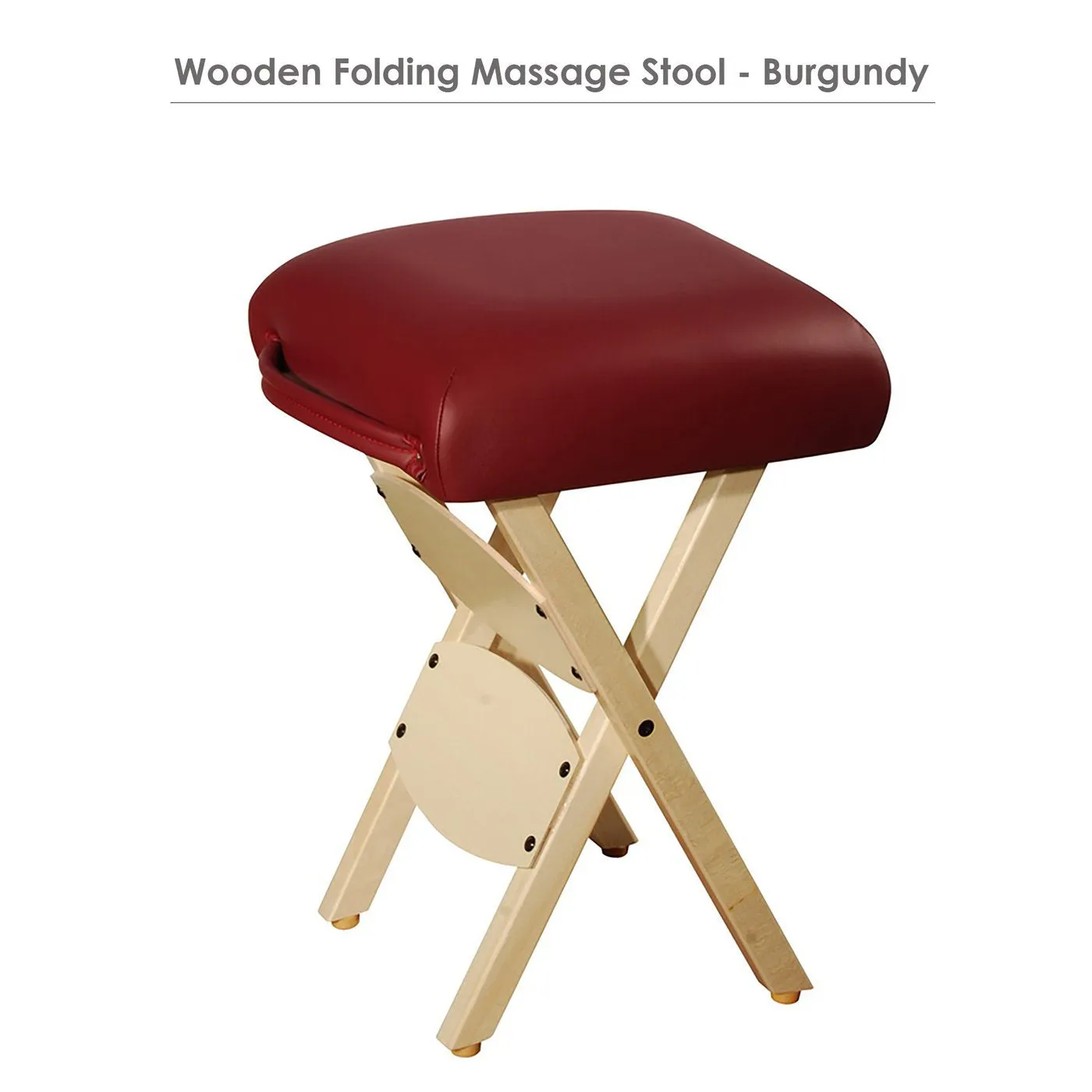 Master Massage Wooden Folding Massage Stool