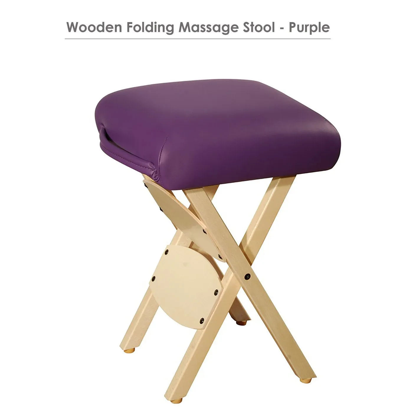 Master Massage Wooden Folding Massage Stool