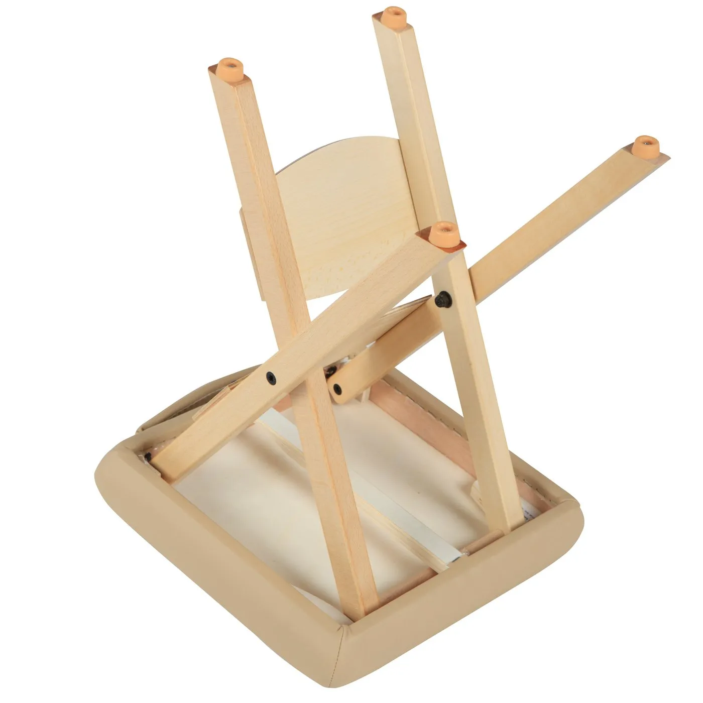 Master Massage Wooden Folding Massage Stool