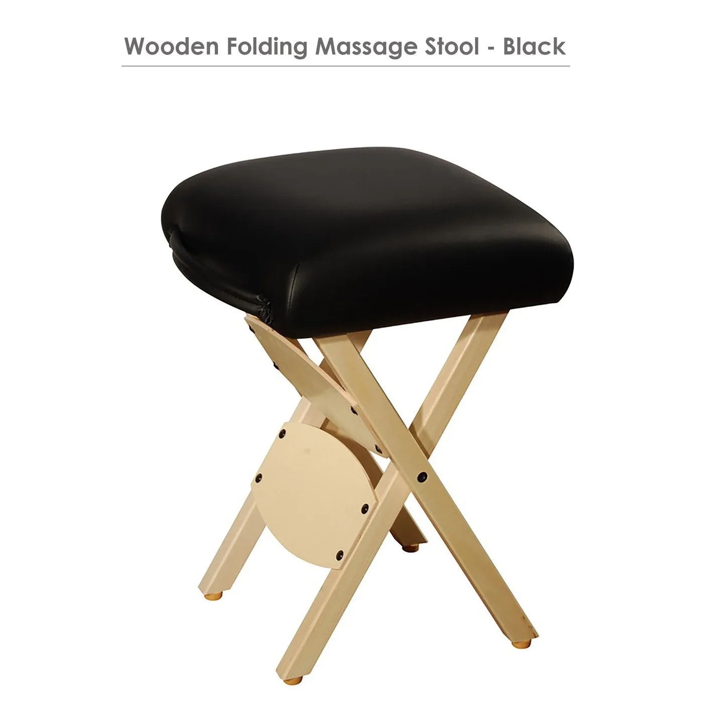 Master Massage Wooden Folding Massage Stool