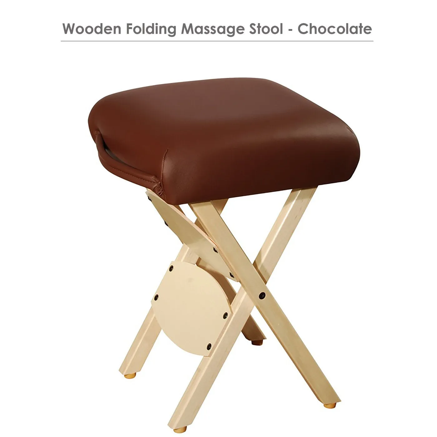 Master Massage Wooden Folding Massage Stool