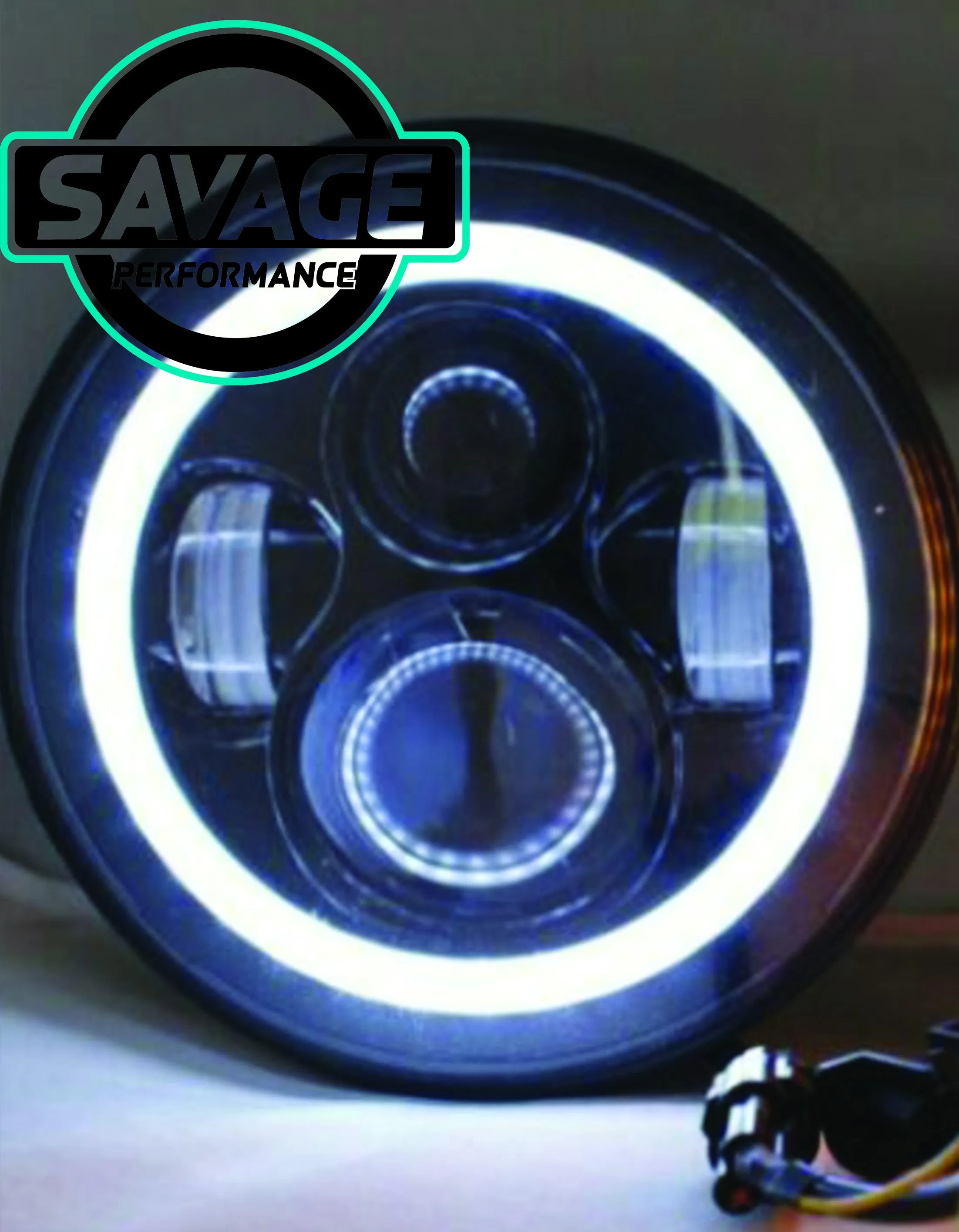 MAZDA MX5 HALO Round LED Headlights *Savage Performance*