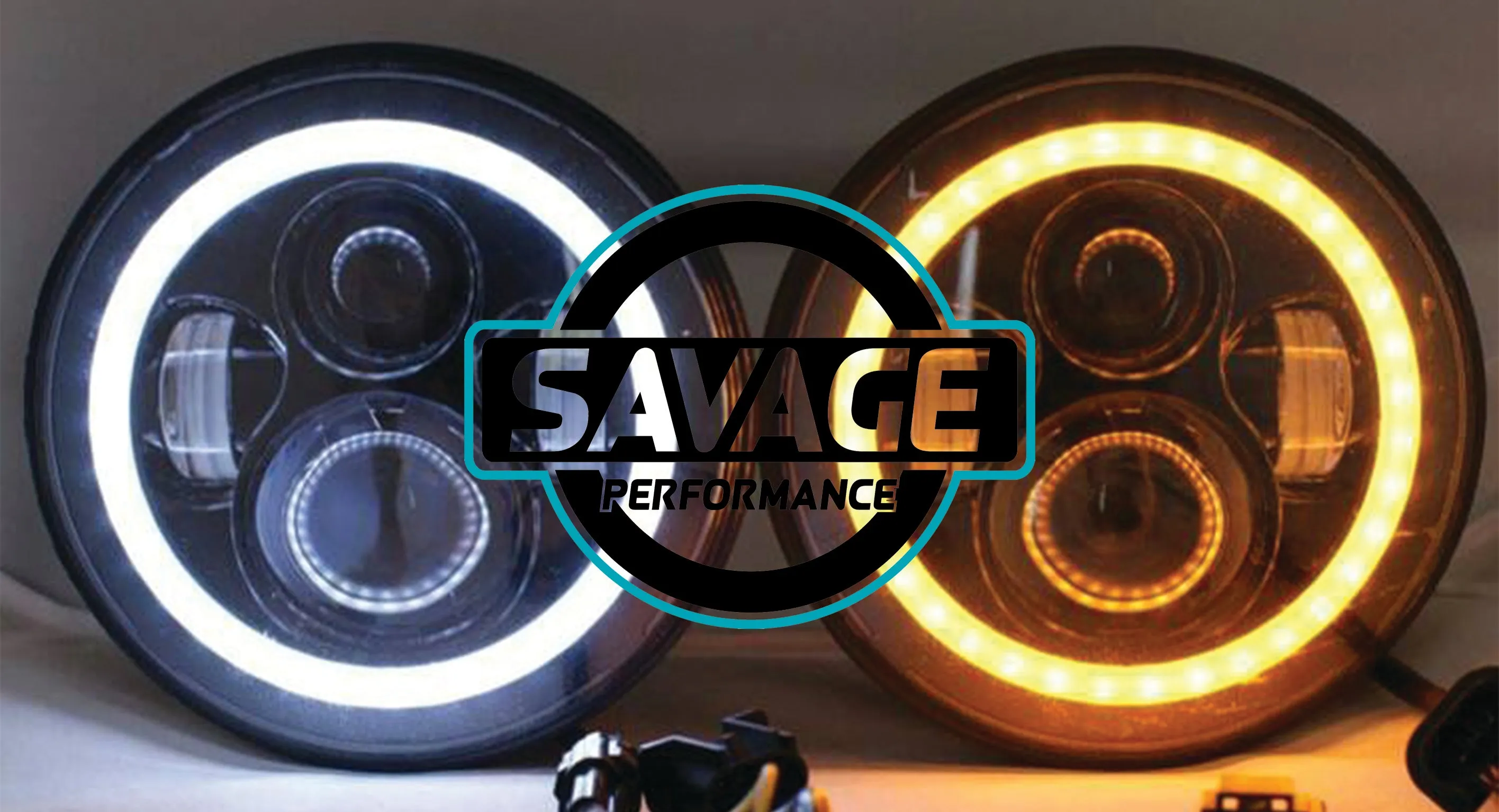 MAZDA MX5 HALO Round LED Headlights *Savage Performance*