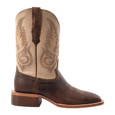 MENS 11" MAD BROWN GOAT RW RANCH BOOTS
