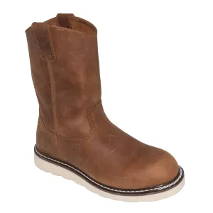 Men's 8" Side Zipper Pull On Wellington Boot - 9902