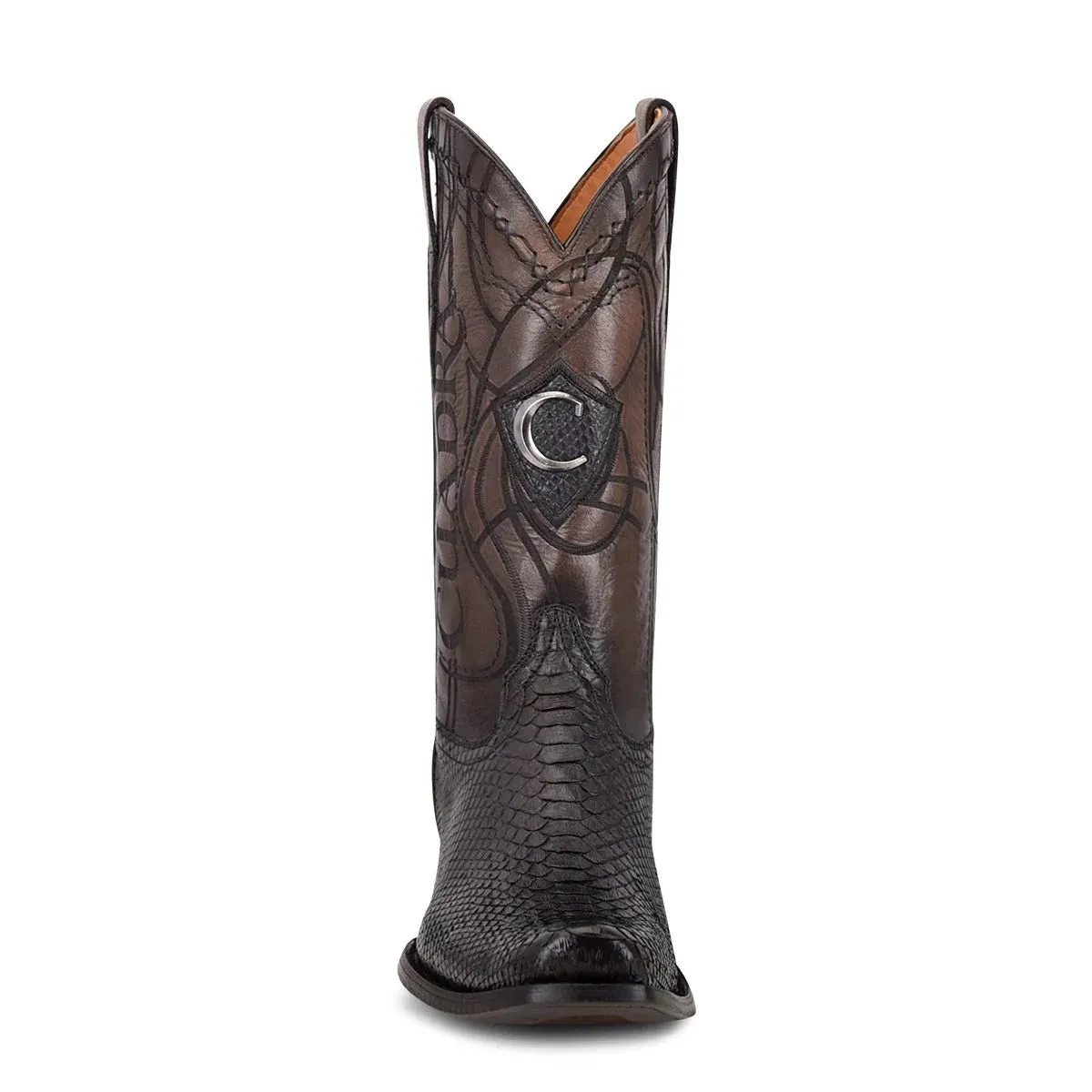 Men's Cuadra Python Square Toe Boots CU607