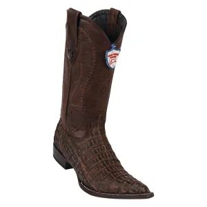Men's Wild West Caiman Belly Boots 3x Toe