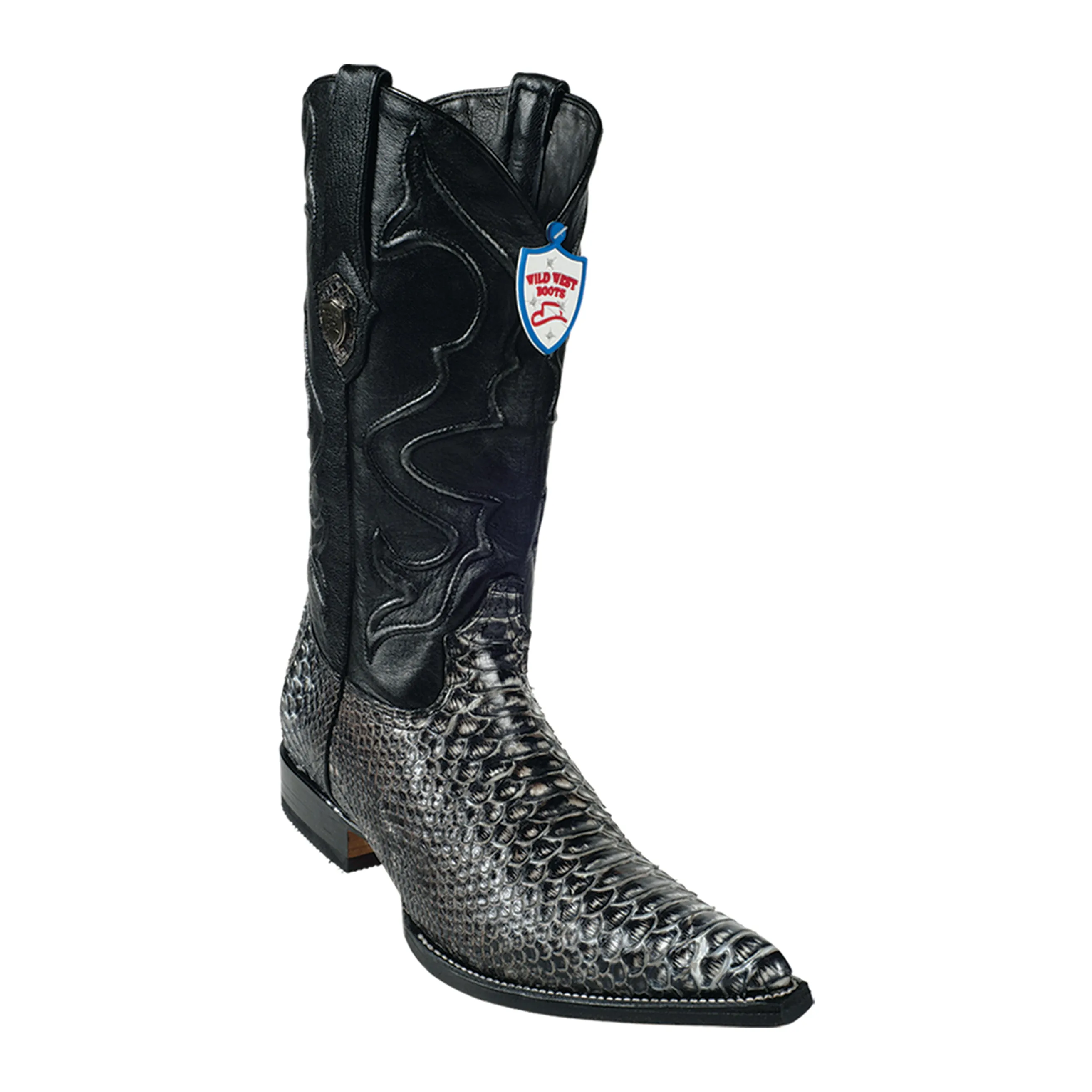 Men’s Wild West Python Boots 3x Toe