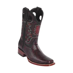 Men's Wild West Teju Lizard Boots Square Toe
