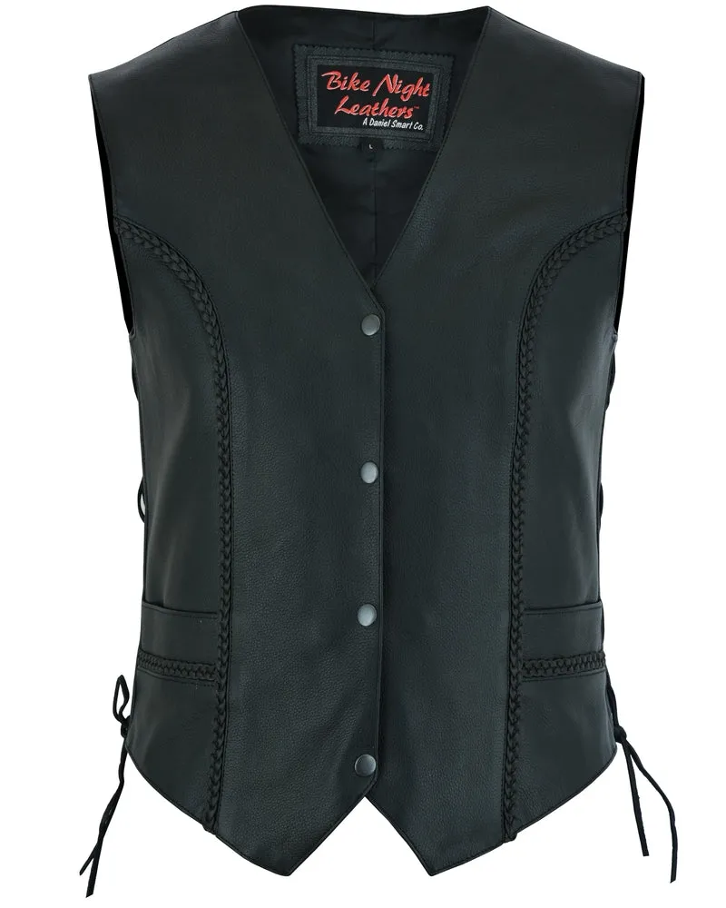 Miles Queen Women's Leather Vest