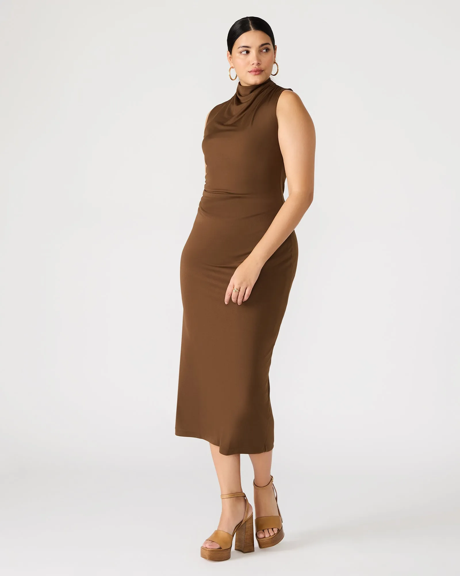 MO DRESS BROWN
