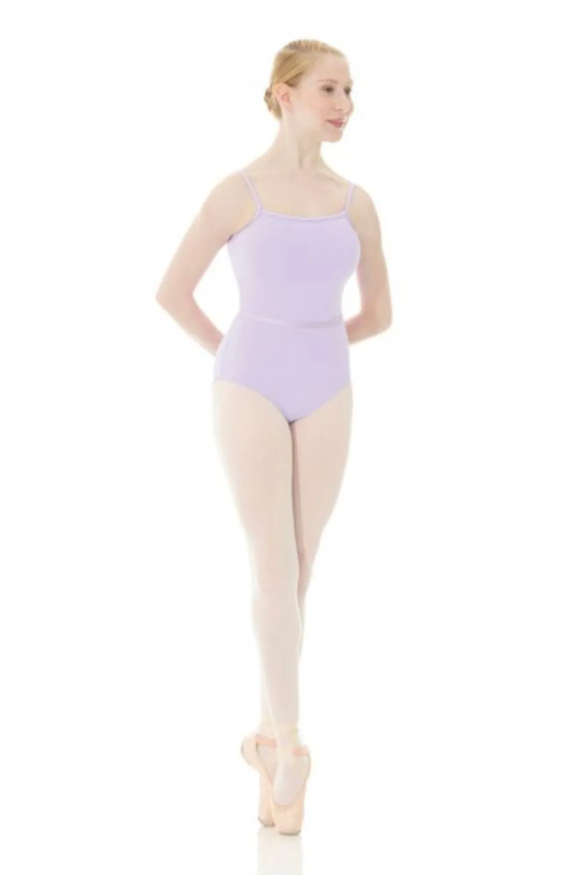 Mondor Spaghetti Strap in Lilac : Sizes 8 to L (style #3543)