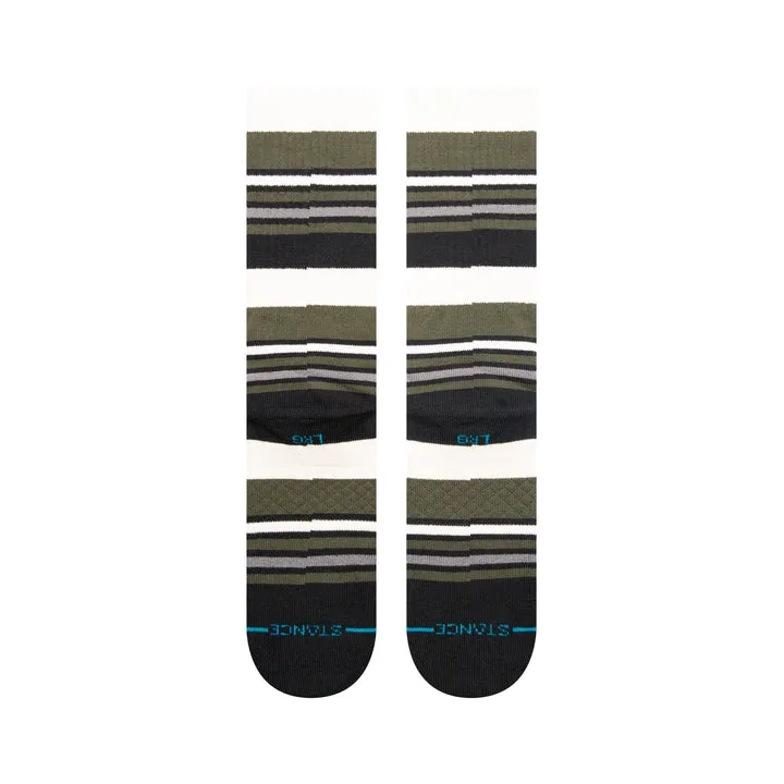 Mossy Crew Socks