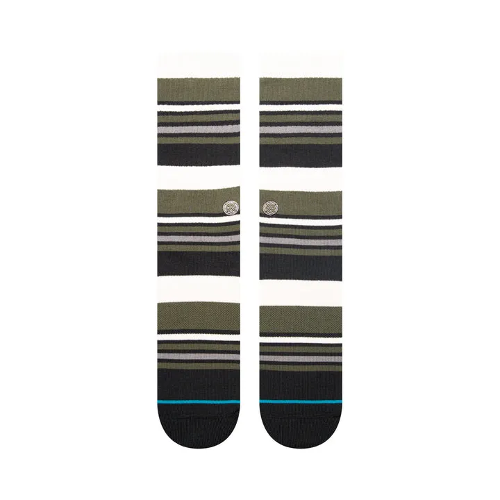 Mossy Crew Socks