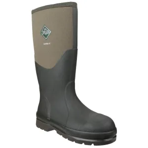 Muck Boots Chore FULL SAFETY SB Wellingtons | Steel Toe Cap - Moss