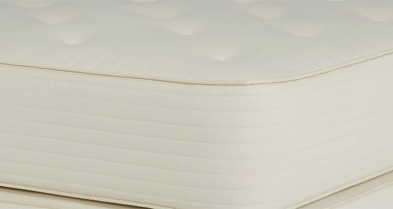 Natural Cotton W/ Wool Wrap Mattress