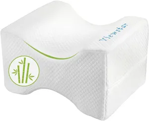 New in box! Viewstar Orthopedic Memory Foam Knee Pillow with Bamboo Washable Cover for Hip, Back, Pain Relief, for Pregnancy Support and Side Sleepers