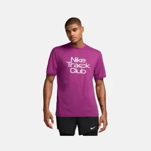 Nike Track Club Men's Dri-FIT Short-Sleeve Running Top -Viotech