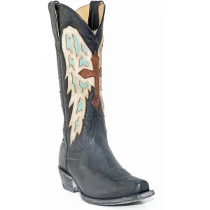 Old Gringo Yippee Ki Yay Joan of Arc  Black/Turquoise Boots