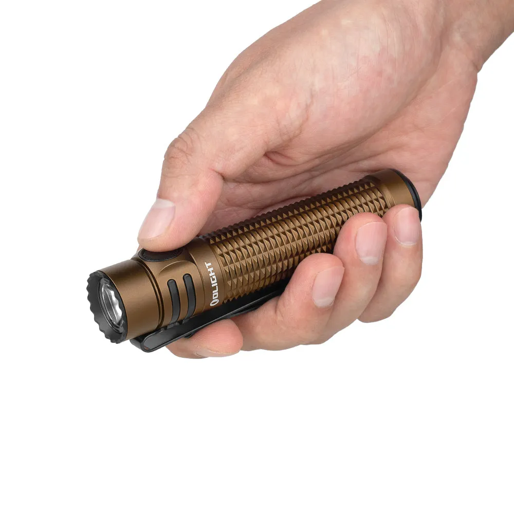Olight Warrior Mini 3 1750 Lumens Tactical LED Torch Desert Tan