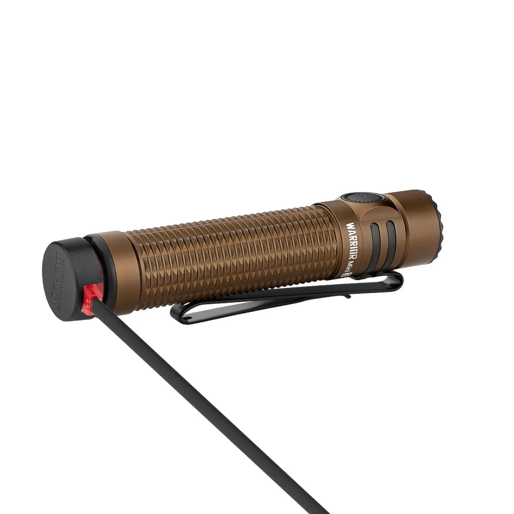 Olight Warrior Mini 3 1750 Lumens Tactical LED Torch Desert Tan