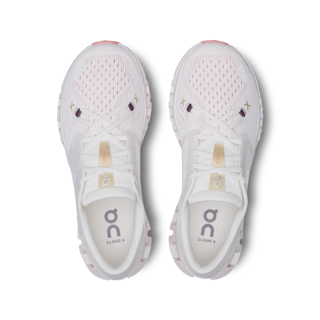 On Women Cloud X 4 - Ivory / Sand