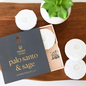 Palo Santo & Sage Shower Steamers Set