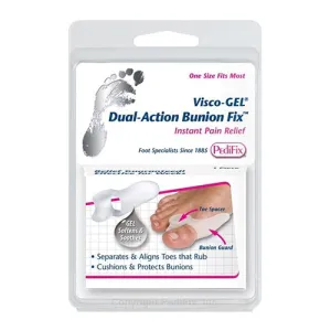 Pedifix Complete Medical Visco-Gel Dual-Action Bunion Fix