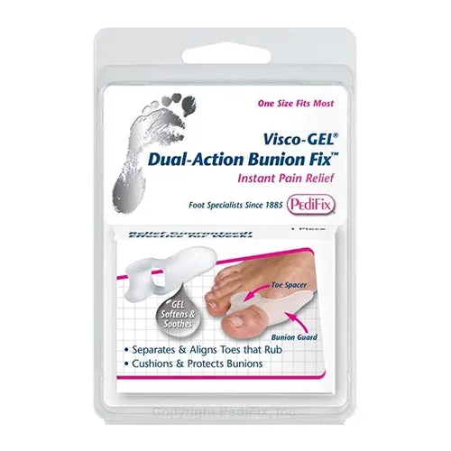 Pedifix Complete Medical Visco-Gel Dual-Action Bunion Fix